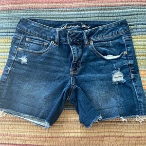 American eagle denim shorts